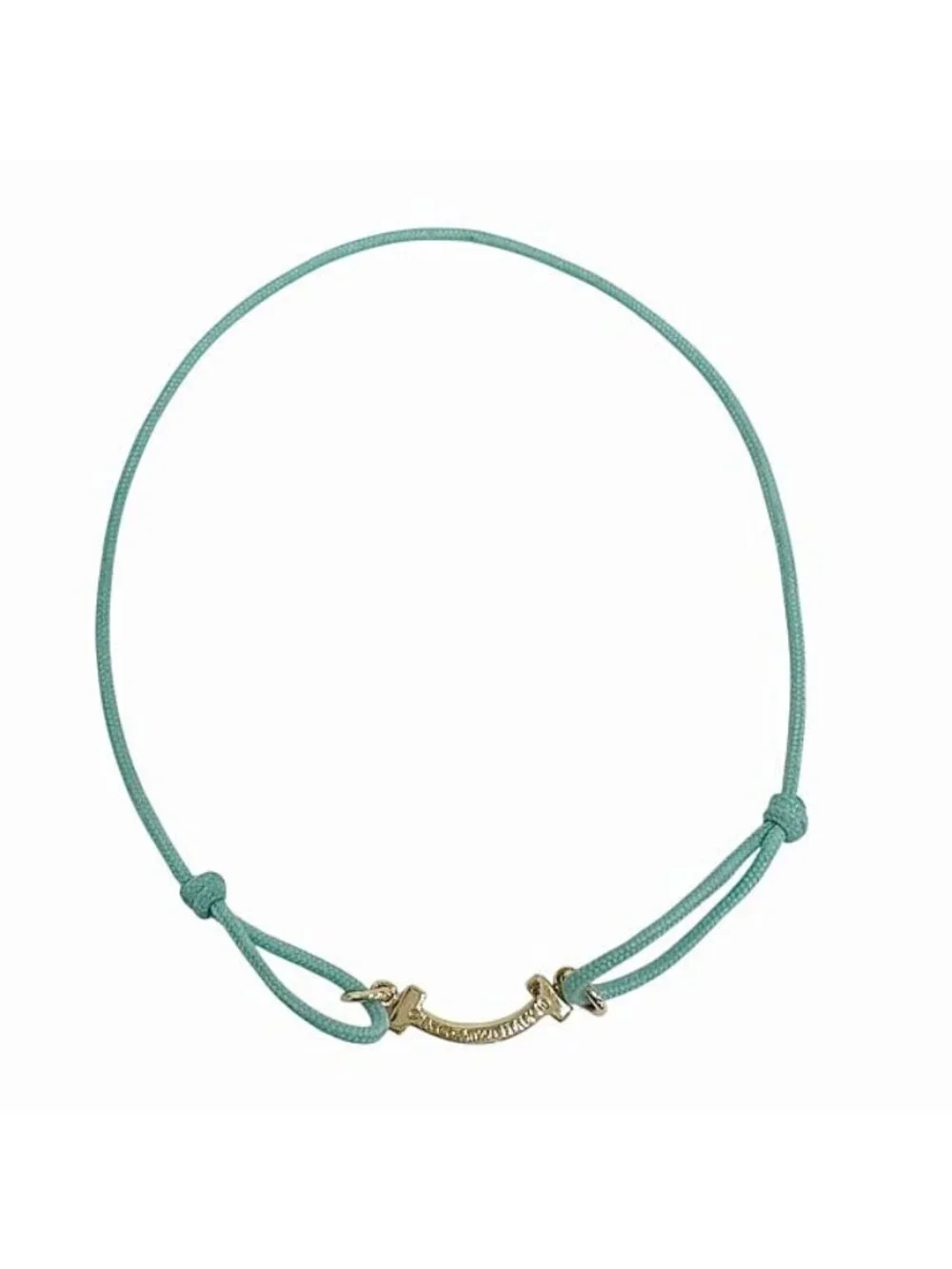 Tiffany & Co T Smile Mini Micro Charity Blue Code Bracelet Repreve Our Ocean